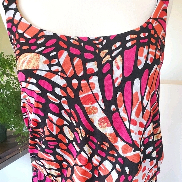 💕Style&Co Multicolor Abstract Sundress - Picture 2 of 4